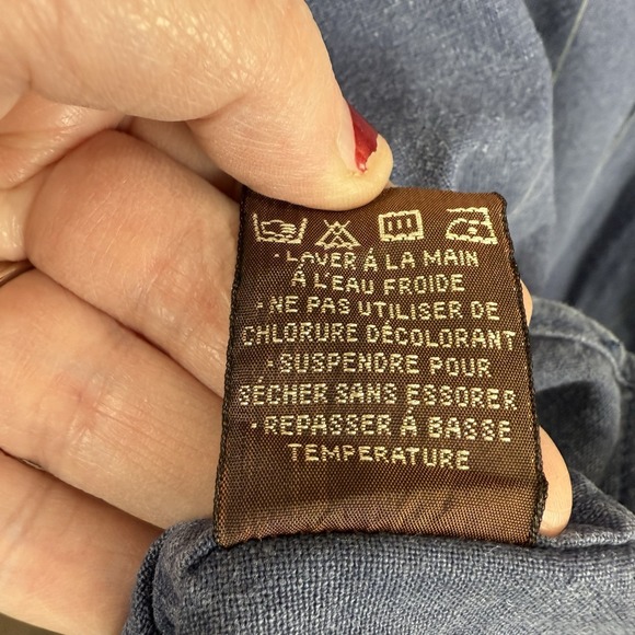 Vintage 1990s Michigan Wolverines Mirage Pin Stripe Baseball Jersey Mens XL - Picture 8 of 11